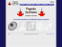 Tablet Screenshot of pagoda-systems.com